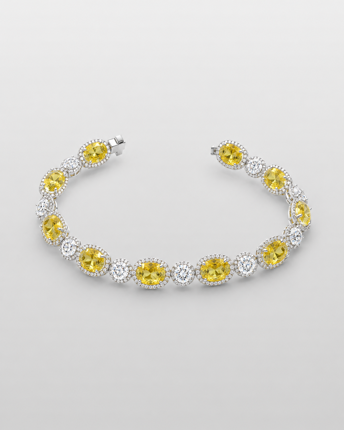Pulsera Aurora Amarilla | Brazalete de Piedras Amarillas