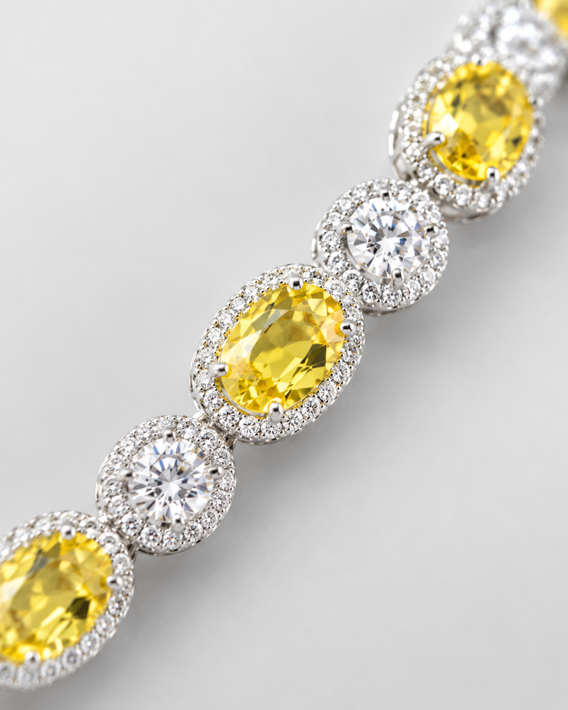 Pulsera Aurora Amarilla | Brazalete de Piedras Amarillas