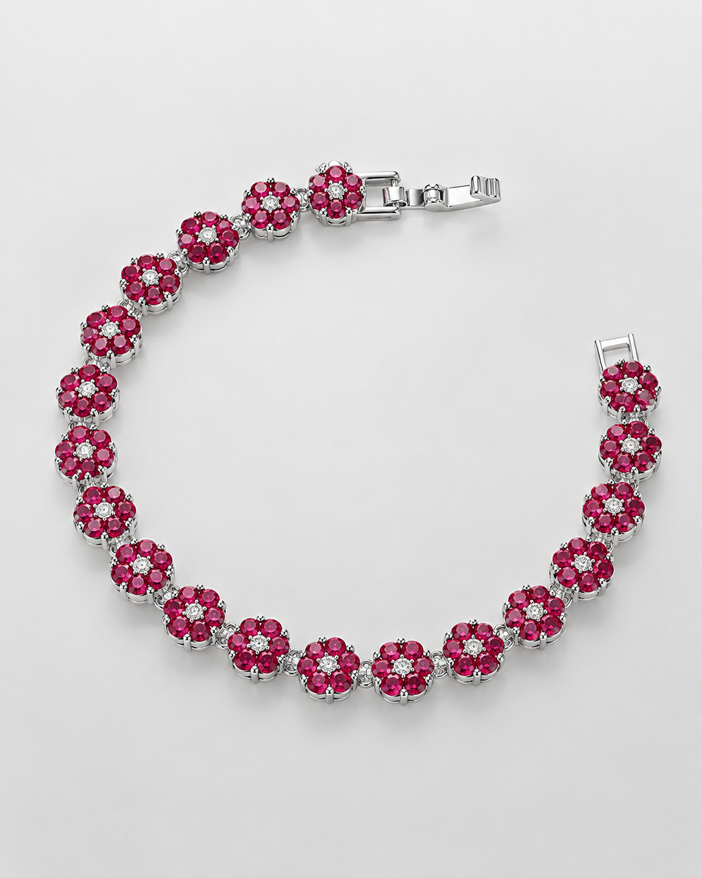 Pulsera Flora Multicolor y Pulsera Flora Fucsia | arhoi