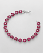Pulsera Flora Multicolor y Pulsera Flora Fucsia | arhoi