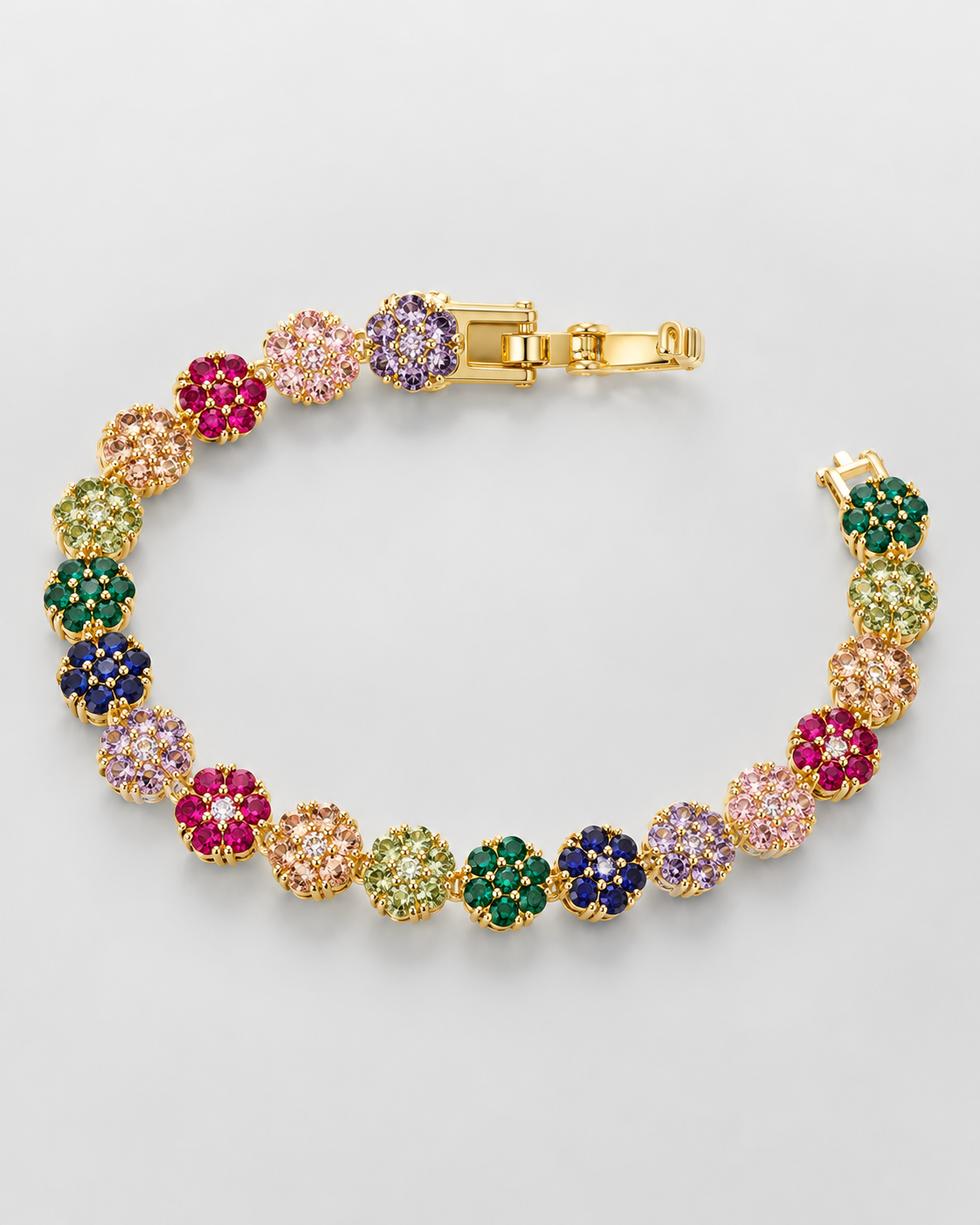 Pulsera Flora Multicolor y Pulsera Flora Fucsia | arhoi